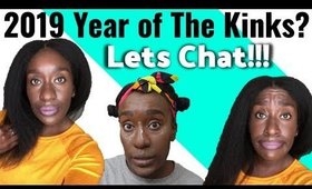 GRWM Chit Chat | Natural Hair Goals & Trends for 2019
