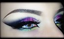 Sexy Arabic Purple Makeup Tutorial - المكياج العربي using Mulac Cosmetics "Different" Palette
