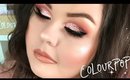 ColourPop Makeup Tutorial | Rose Gold Glitter Glam