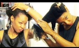 How I Detangle After a Wash & Go | Fine 4a Natural Hair