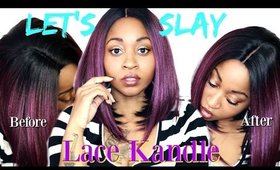 **NEW FAVORITE BOB WIG** ♡ Its A Wig Lace Kandle | SamoreLoveTV