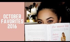 OCTOBER FAVORITES 2016