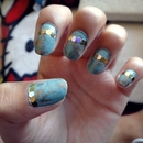 "Queen Cleopatra" nails.