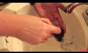 How To Clean Your Makeup Brushes!