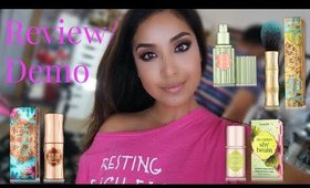 NEW Benefit Makeup! Dew The Hoola, Shy Beam, & Dandelion Dew | REVIEW/DEMO + Bonus HAUL