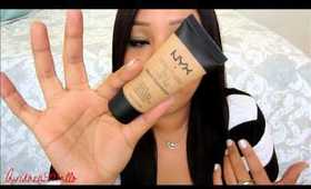 NYX Stay Matte Not Flat - Review & Demo! (Foundation, Concealer & Powder)