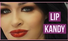 Getting My Lip Kandy at Imats  I Glitter Makeup