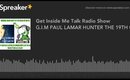 G.I.M NO LOVE, NO CHARITY  PAUL LAMAR HUNTER (made with Spreaker)