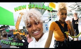 I WENT TO NEW ZEALAND WITH 10 YOUTUBERS, BEHIND THE SCENES OF THE NEW MULAN, AND JUMPED OFF A BRIDGE