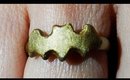 DIY Polymer Clay Bat Ring