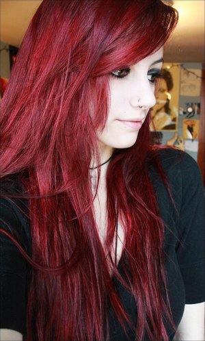 Good BLOOD RED hair dyes? | Beautylish