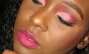 Realher Lady Love Lipstick| Peach Cut crease | Day 1 of 25 Days of lipstick countdown| MakeupbyNesha