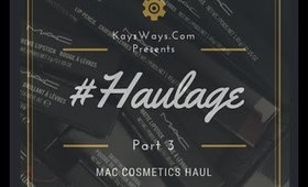 MAC Cosmetics Haul - Pencilled In Collection and All Permanent Items | Collective Haulage | Part 3