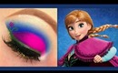 Disney's Frozen: Princess Anna inspired makeup tutorial