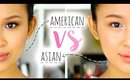 American Makeup vs Asian Makeup | Makeup Transformation