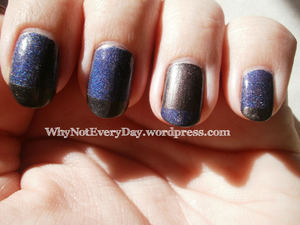 An elegant French mani featuring A England Tristam and Dorian Gray.