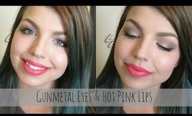 Gunmetal Eyes & Hot Pink Lips ♡ ft. Wet n' Wild Pinkerbell