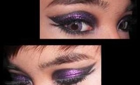 Violet Diamond New Years Makeup Tutorial