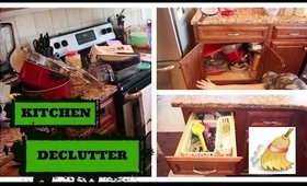 DECLUTTER WITH ME | KITCHEN MOTIVATION