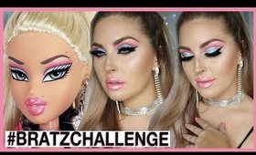 BECOMING A BRATZ DOLL 😂 #bratzchallenge 💕