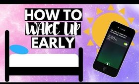 How To Wake Up at 5 am and Not Feel Tired