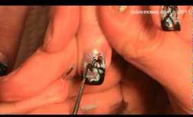 HAWAIIAN SPLASH:robin moses nail art tutorial