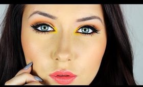 Pop Of Yellow; Spring/Summer Festival Make-Up Look ♥