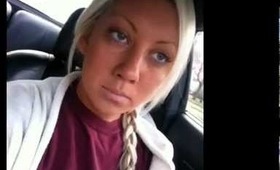 Blonde CREEP Dancing In car