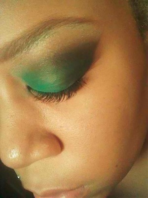AN EYE LOOK I CREATED FOR YOUTUBE PRACTICE :-)