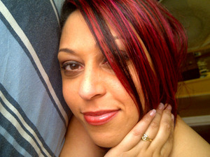 I decided to colour my hair 3 shades of red and 1 shade pink for summer 2012/2013.  