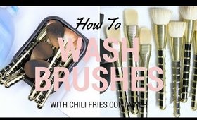 Brush Washing w/ Fries Container