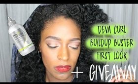 Deva Curl Buildup Buster First Look + Giveaway l TotalDivaRea