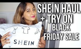 SHEIN HAUL & TRY-ON | BLACK FRIDAY SALE | Stacey Castanha