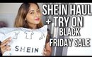 SHEIN HAUL & TRY-ON | BLACK FRIDAY SALE | Stacey Castanha
