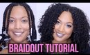 How To Get the PERFECT BRAIDOUT || Natural & Transitioning Hair