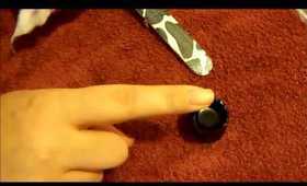 How to remove glitter nail polish FAST!!