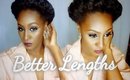 Short Natural Hair Two Strand Crown Twist with Better Lengths