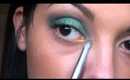 Green Gold Eyeshadow Tutorial using 88 Palette