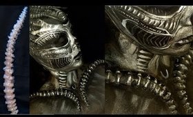 GELATIN CHEST PIECE  H. R. Giger tribute