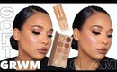 GRWM | Full Coverage Soft Glam Makeup | Testing New Products | KKW Beauty & More 💄