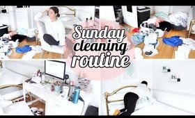 SUNDAY CLEANING ROUTINE | EXTREME CLEANING MOTIVATION | CLEAN WITH ME