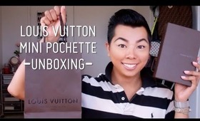 Louis Vuitton Mini Pochette (Damier Ebene) Unboxing  |  ReeseIsWeird