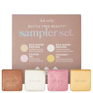 Kitsch Shampoo & Conditioner 4pc Sampler Set