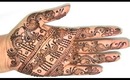 How to make Henna Design : Indian Pakistani Henna Design Full hand