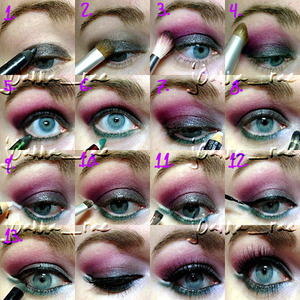 For the typed out step by step, go to www.facebook.com/makeup.by.joanna.rae
