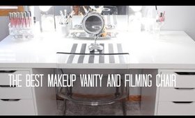 The Best Makeup Vanity and Filming Chair