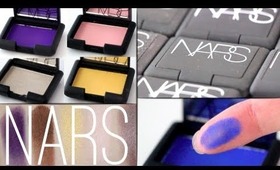 NARS Eyeshadow Swatches 14 colors