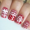 Holiday Sweater Nails