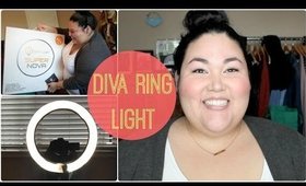 Diva Ring Light Super Nova Unboxing & First Impressions | VLOGMAS