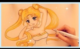 #BACKTO90 ● SAILOR MOON ● Speed Drawing